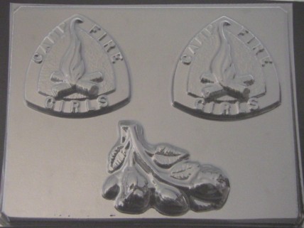 717 Campfire Girls Chocolate Candy Mold